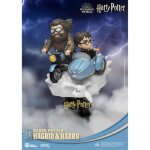 Diorama - harry potter - hagrid et la moto volante - 16 cm - produit officiel - d - stage