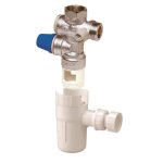 Dipra - kit groupe de scurit vertical anticalcaire + entonnoir siphon - 20 / 27 - 7 bars - certifi ...