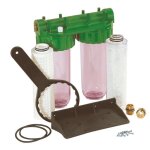 Dipra - station de filtration duplex vital ? anticalcaire & anti?impurets ? filtration