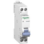 Disjoncteur d?clic duoline xp 1p + n courbe c peignable 2a - schneider electric - 20724