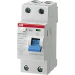 Disjoncteur diff�rentiel abb stotz s&j 2 p�les 25a 0. 03a 230v - blanc