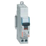 Disjoncteur phase + neutre dnx 4500 6ka arrive bornes automatiques 1 module 1p + n 230v 32a - legrand ...