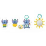 Disney baby - stitch - coffret cadeau naissance? - 4 jouets b�b� hochet anneau de dentition jouets multisensor ...