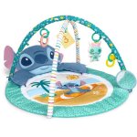 Disney baby - stitch - tapis de sol veil bb volutif arche avec jouets sensoriels peluche miroir coussin ...
