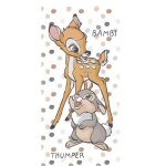 Serviette de plage - stor - bambi - 70x140 cm - 100% coton - enfants