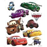 Disney cars 2 maxi stickers muraux 85x65cm
