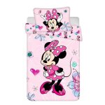 Disney minnie flowers parure de lit enfant (petit) 100�135 cm 40�60 cm