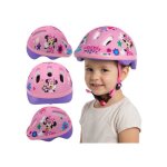 Disney minnie mouse casque de v�lo s�curis� pour fille r�glable 44 - 48 cm