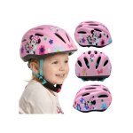 Disney minnie mouse casque de v�lo s�curis� pour fille r�glable 48 - 52 cm