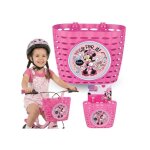Disney minnie mouse panier pour guidon denfant panier pour v�lo de fille trottinette 20x15x16 cm