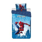 Disney - parure de lit en coton spider - man - 140 x 200 cm