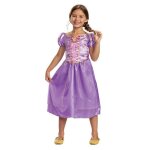 D�guisement enfant fille - disguise - raiponce classic - violet - 5 / 6 ans - licence officielle