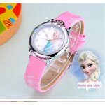 Disney reine des neiges elsa montre pour enfants figure danime elsa anna princesse filles ceinture quartz ...