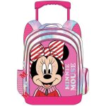 Disney sac  dos trolley minnie mouse 24 litres polyester rose