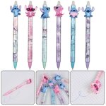 Stylo gel - disney - stitch - encre bleue - effa�able - 05mm automatique