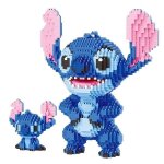 Disneys stitch blocs de construction miniatures diy modèle 3d de dessin animé mignon Disneys stitch blocs de construction miniatures diy modèle 3d de dessin animé mignon