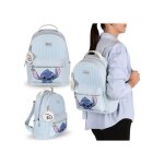 Disney stitch sac � dos en simili cuir pour adolescents sac � dos urbain spacieux pour femmes 24x10x34cm ...