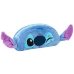 Trousse  crayons - disney - stitch - peluche 20cm - zippe - bleu
