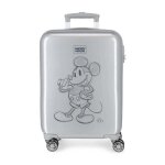 Valise enfant - disney - mickey 100 ans - 55 x 38 x 20 cm - gris argent - 34l Valise enfant - disney - mickey 100 ans - 55 x 38 x 20 cm - gris argent - 34l