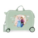Valise enfant - disney - la reine des neiges - 50 x 39 x 20 cm - vert - 34 l