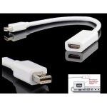 Display port mini hdmi thunderbolt tlvision par cble pour imac macbook apple mac (import gb)