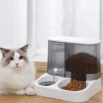 Dispositif dalimentation et dabreuvement automatique tout - en - un pour animaux de compagnie accesoires ...