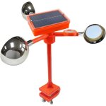 Dispositif �loigne oiseaux solaire rotation 360 degr�s solaire anti oiseaux pour ext�rieurdispositif ...