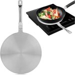 Disque adaptateur - lus - 20cm - acier inoxydable - diffuseur de chaleur - cuisinire  induction