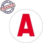 Disque adh�sif a jeune conducteur sp�cial moto (d 10 cm) signal�tique pochette adh�sif fabrication francaise ...