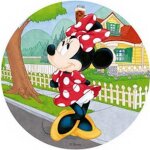 Disque azyme 20 cm minnie decor gateau anniversaire