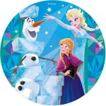 Disque azyme 20 cm la reine des neiges decor gateau anniversaire frozen