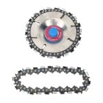 Disque de chane de broyeur 4 pouces 22 dents disque de sculpture sur bois pour meuleuse dangle - tun ...