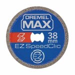 Disque d� d�coupe haute long�vit� ez speedclic dremel max s456 - �38mm pour m�taux