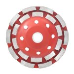 Disque diamant abrasif 125x 2223 mm meule boisseau diamant�e double rang�e disque meuleuse universel ...