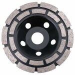 Disque diamant abrasif disque diamant 125 � meuler le b�tonmeule diamant�e double rang�e pour poncer ...