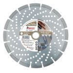 Disque diamant b�ton et acier pour disqueuse segment 230 mm - professionnel ventil� soud� laser