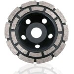 Disque diamant � meuler - luskyka� - 230 x 222 mm - double rang�e - meulage b�ton pierre granit - al�sage ...