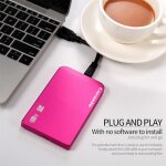 Disque dur externe caraele h - 7 2tb usb3. 0 - rose