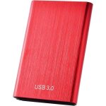Disque dur externe ssd 2 to - haute vitesse type - c / usb 3. 1 - rouge