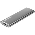 Disque dur externe ssd - verbatim - vx500 - 2 to - usb - c - usb 3. 2 gen 2 - gris