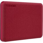 Disque dur externe - toshiba - canvio advance - 4 to - rouge