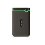 Disque dur externe transcend storejet 25m3 - 1 to - 2. 5  - usb 3. 1 gen 1 - aes 256 bits - gris de fer ...