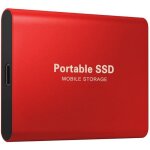 Disque dur ssd externe haute vitesse - blu7ive - usb 3. 0 - couleur beige