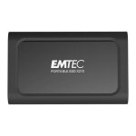 Disque dur ssd externe - emtec - x210 - usb 3. 2 - noir - haute performance