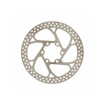 Disque de frein route - vtt 6 trous newton brake 140mm argent (bord rectifie pour la securite)