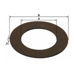 Disque de friction adaptable by - py - ferrodo 148x85. 5x3. 5 Disque de friction adaptable by - py - ferrodo 148x85. 5x3. 5
