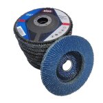 Disques à lamelles abrasives - zirconium - Ø 125 mm - grain 60 - lot de 10 - haute performance Disques à lamelles abrasives - zirconium - Ø 125 mm - grain 60 - lot de 10 - haute performance