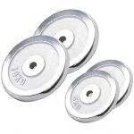 Disques de musculation en fonte chroms 30 / 31 mm