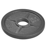 Disque de musculation en fonte tanga sports - grey / grey - tu