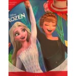 Disque comestible - disney - la reine des neiges - 155 cm - sans sucre - dcoration gteau anniversaire ...